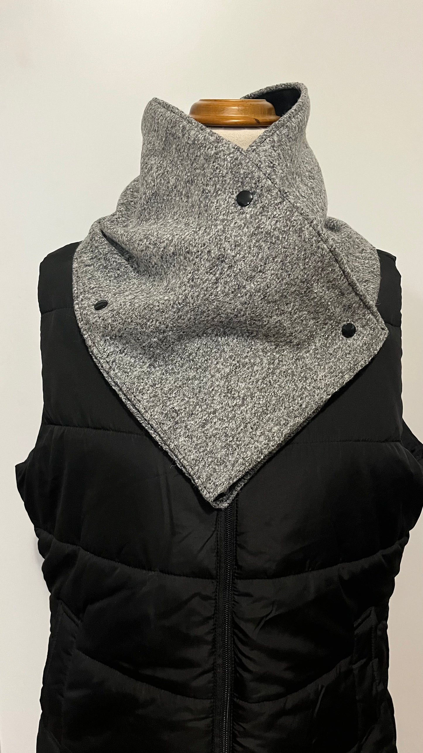 Grey Marle Winter Cowl