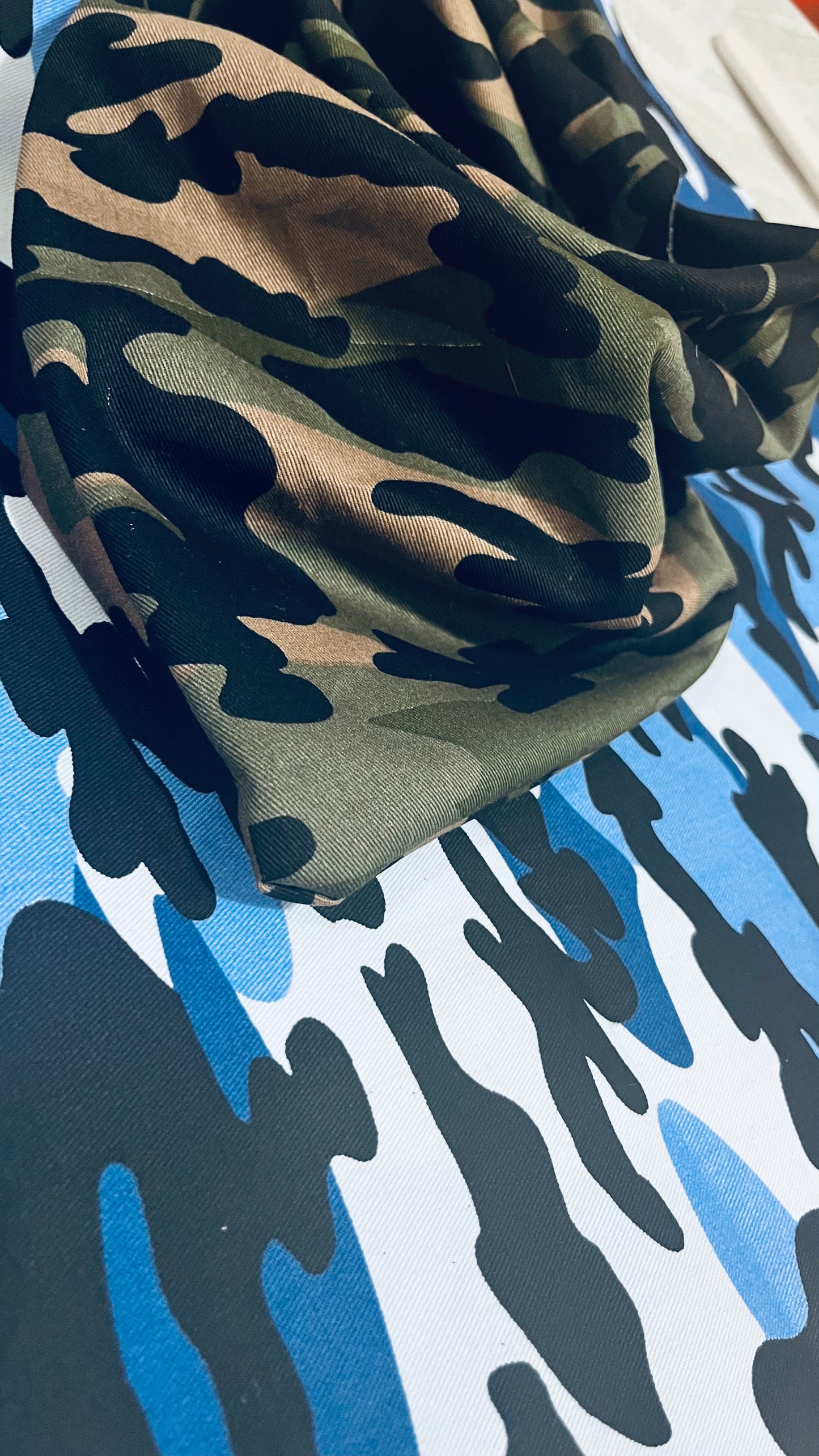 Khaki Camo Cooling Bandana