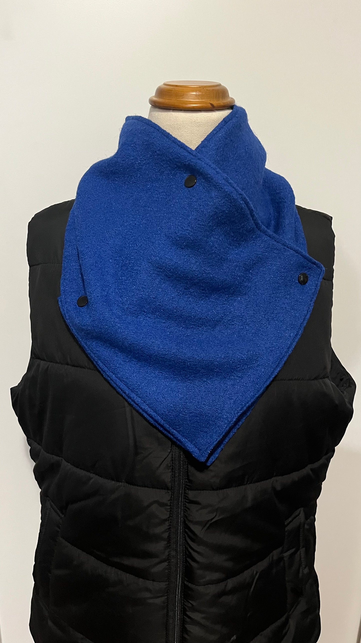 Lapis Blue Winter Cowl