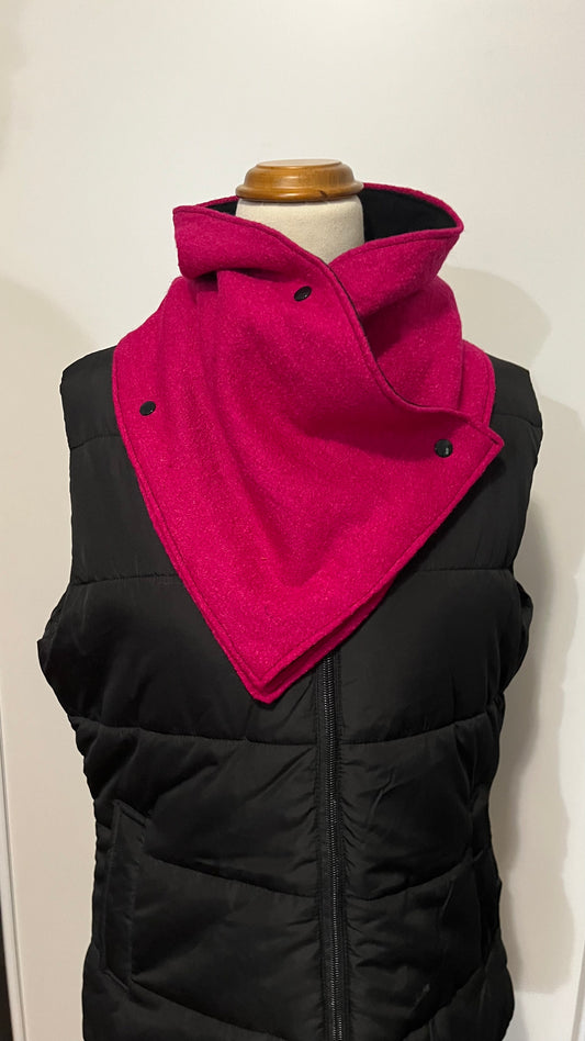 Hot Pink Winter Cowl