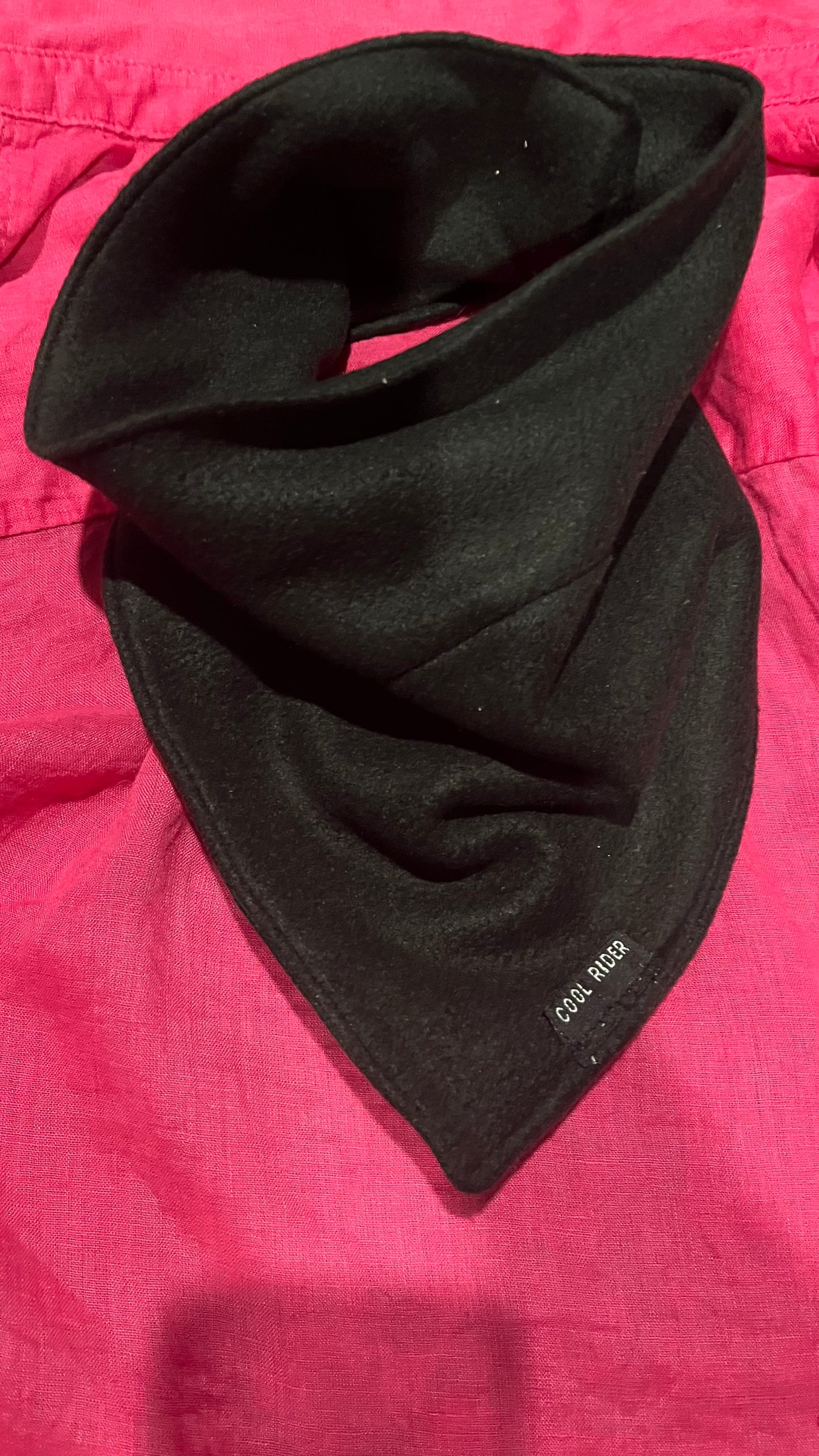Black Winter Warmer - Polar Fleece