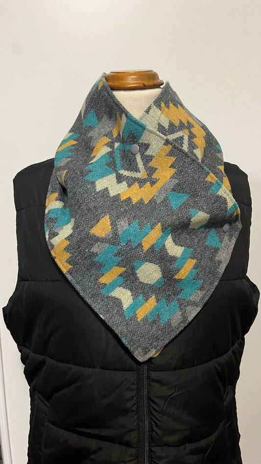 Charcoal Pop Winter Cowl