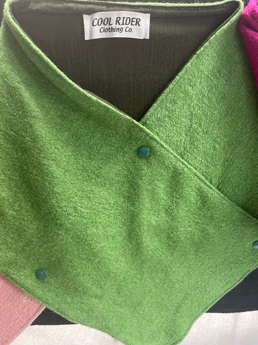 Pea Green Winter Cowl