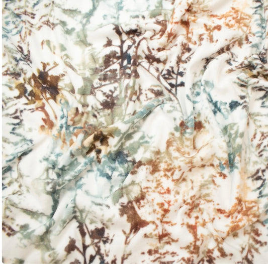 Snowy Trees Winter Warmer - Polar Fleece