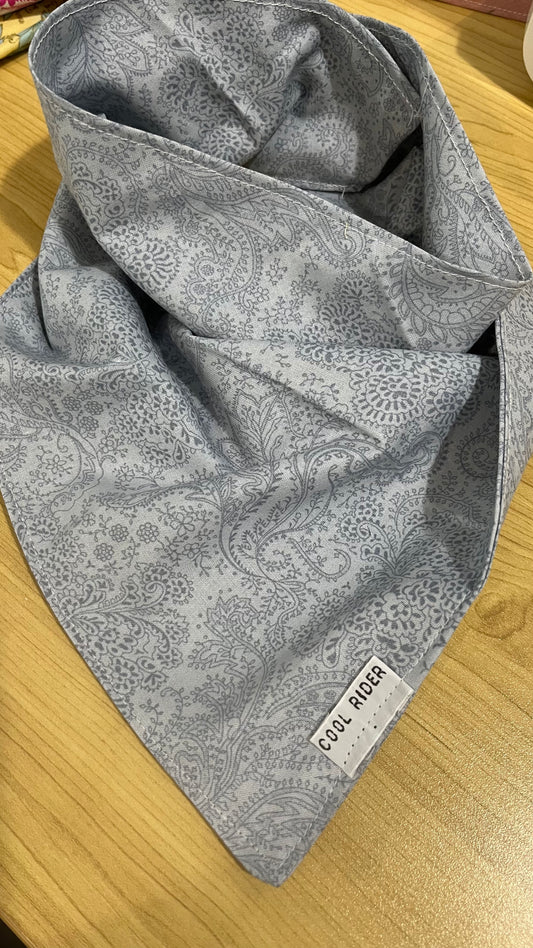 Baby Blue Paisley Cooling Bandana