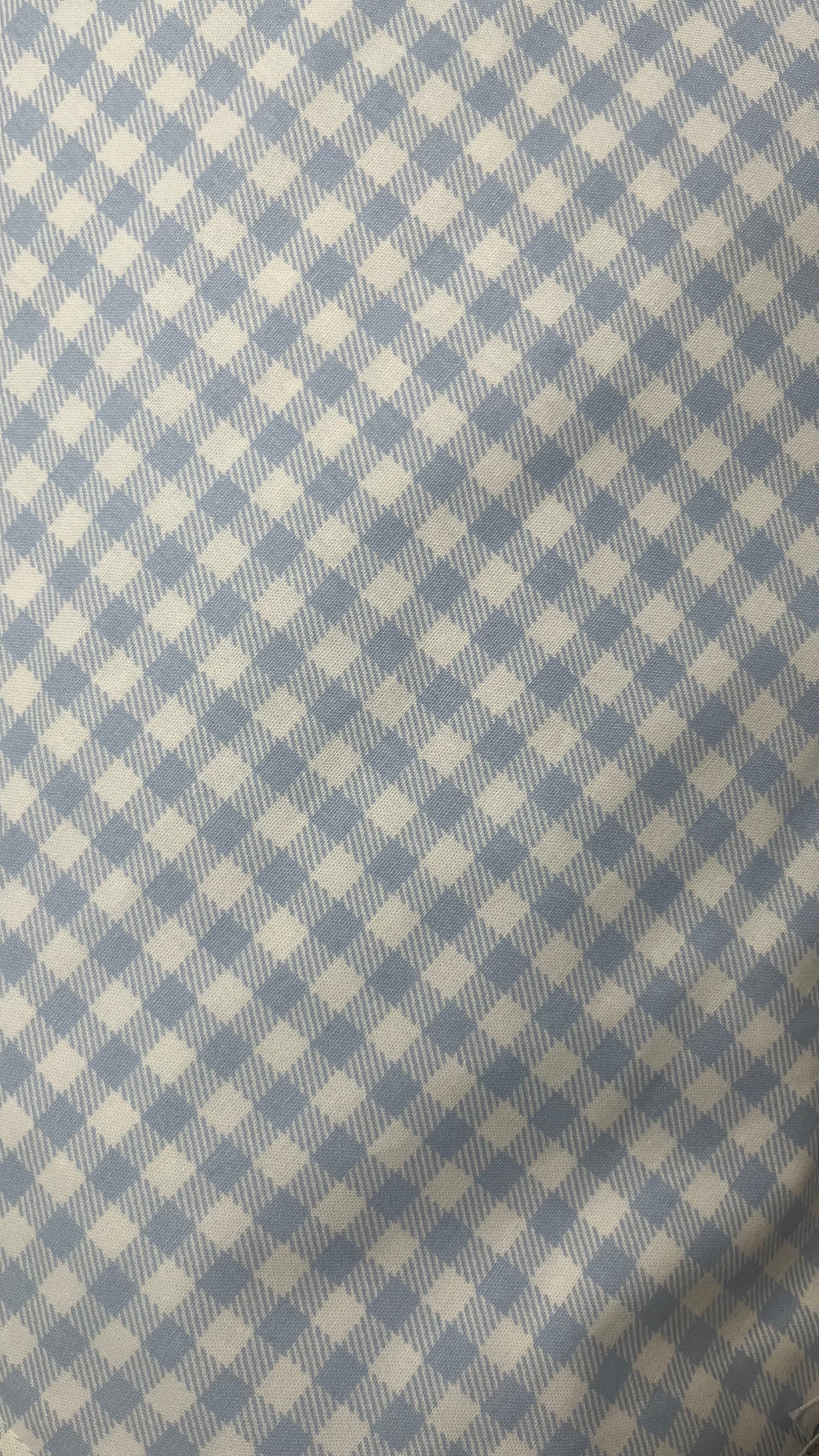 Sky Blue Gingham Cooling Bandana