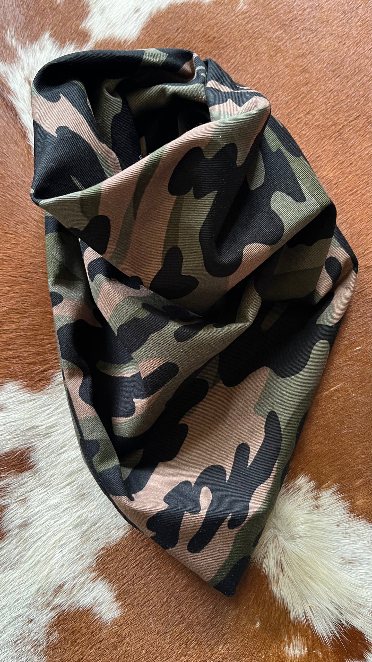 Khaki Camo Cooling Bandana