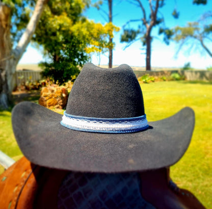 Pearly White Hatband