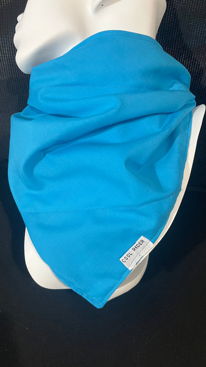 Bright Blue Cooling Bandana