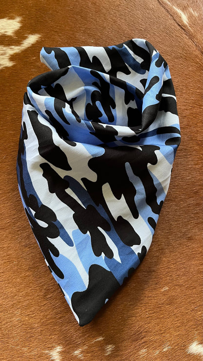 Navy Camo Cooling Bandana