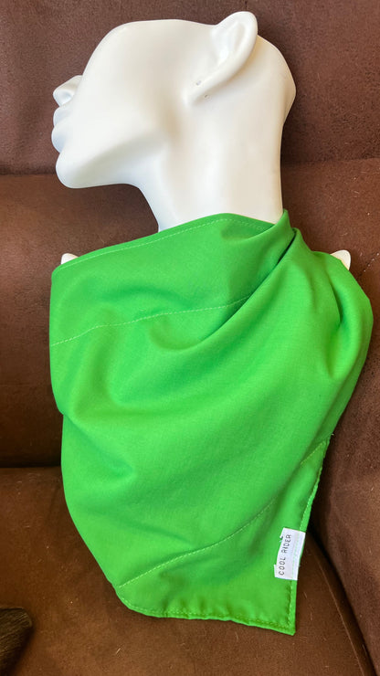 Bright Green Cooling Bandana