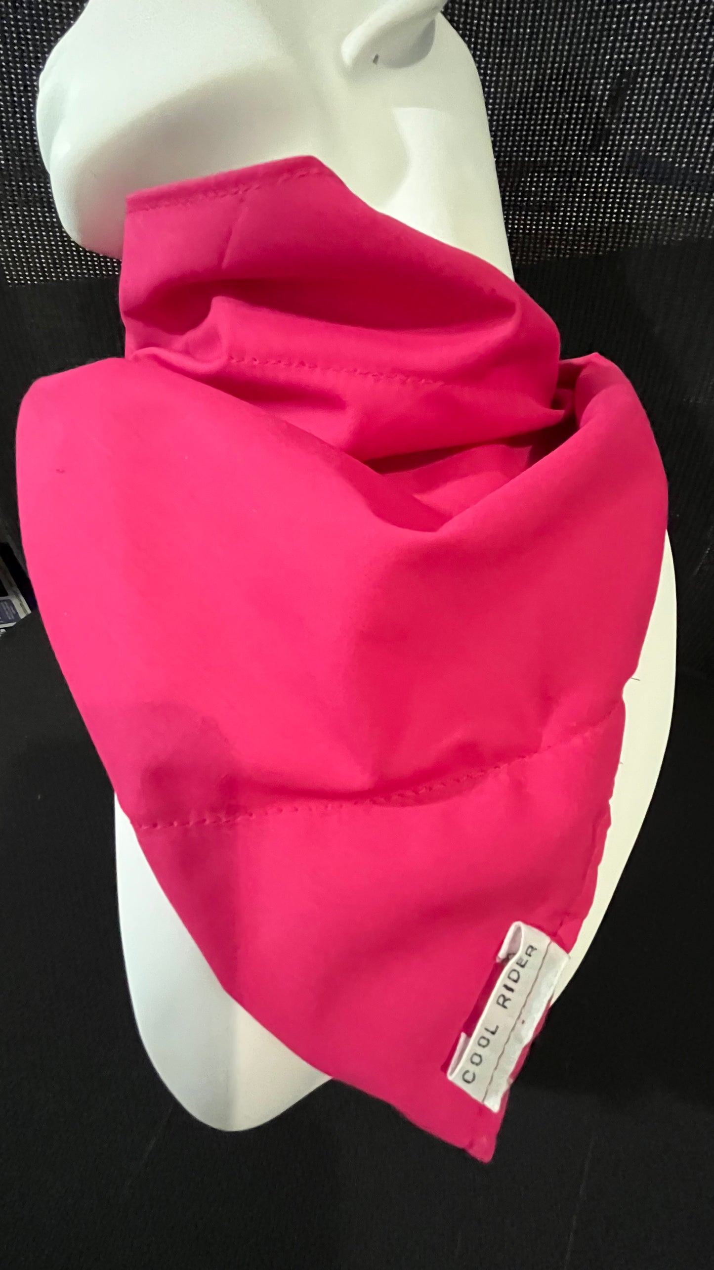 Bright Pink Cooling Bandana