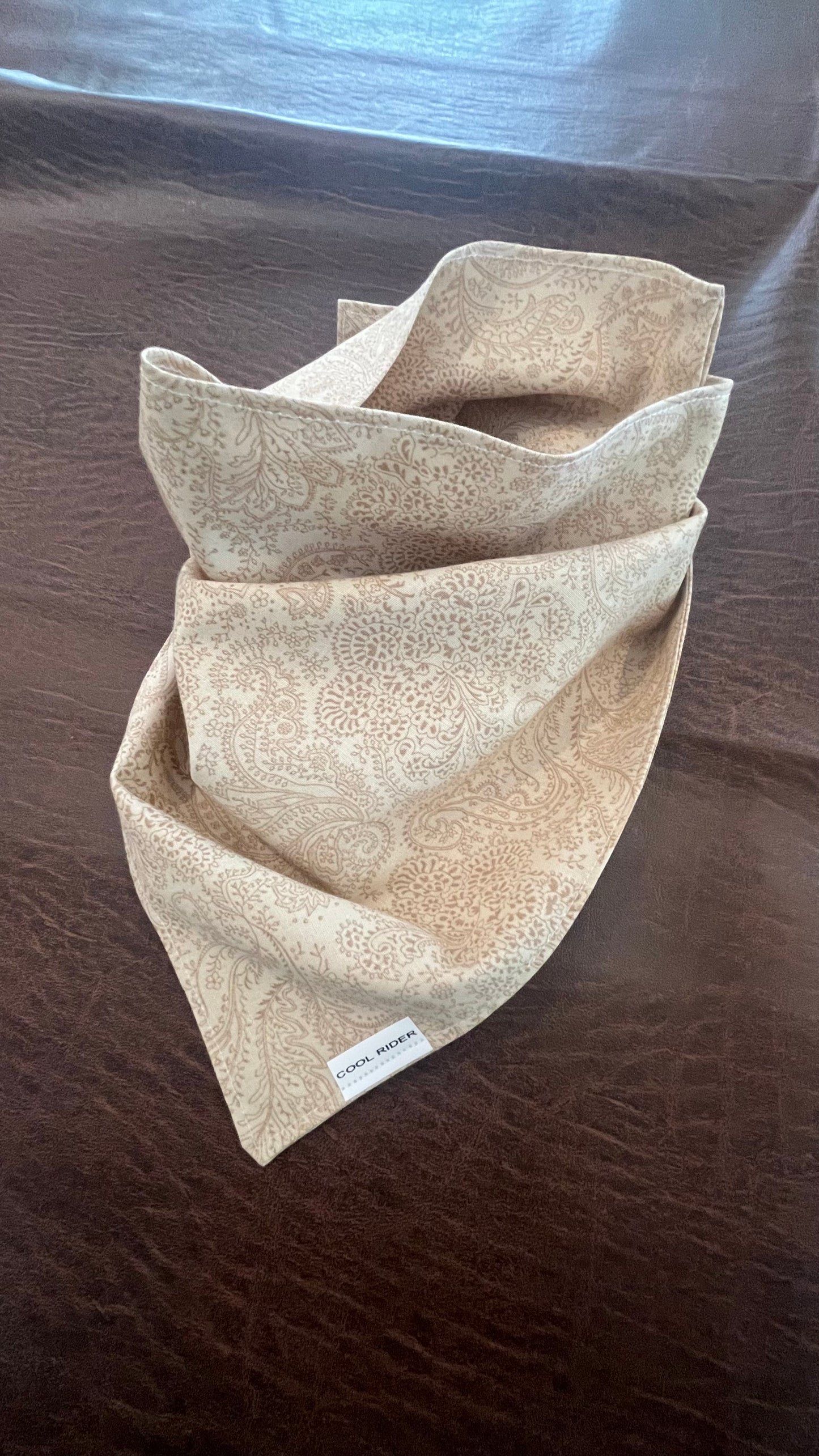 Oat Paisley Cooling Bandana