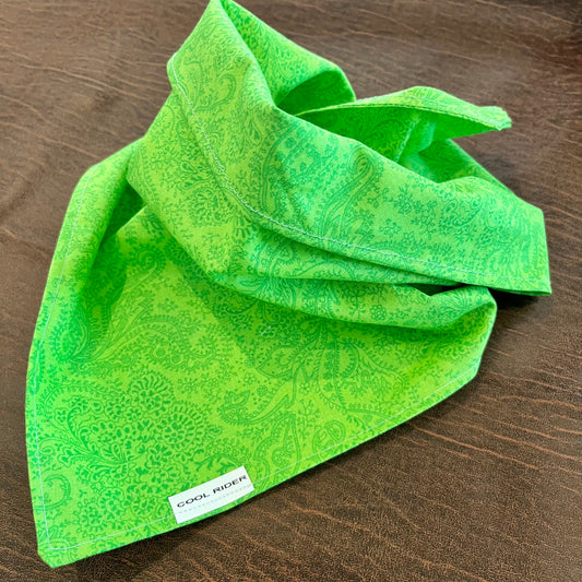 Lime Green Cooling Bandana