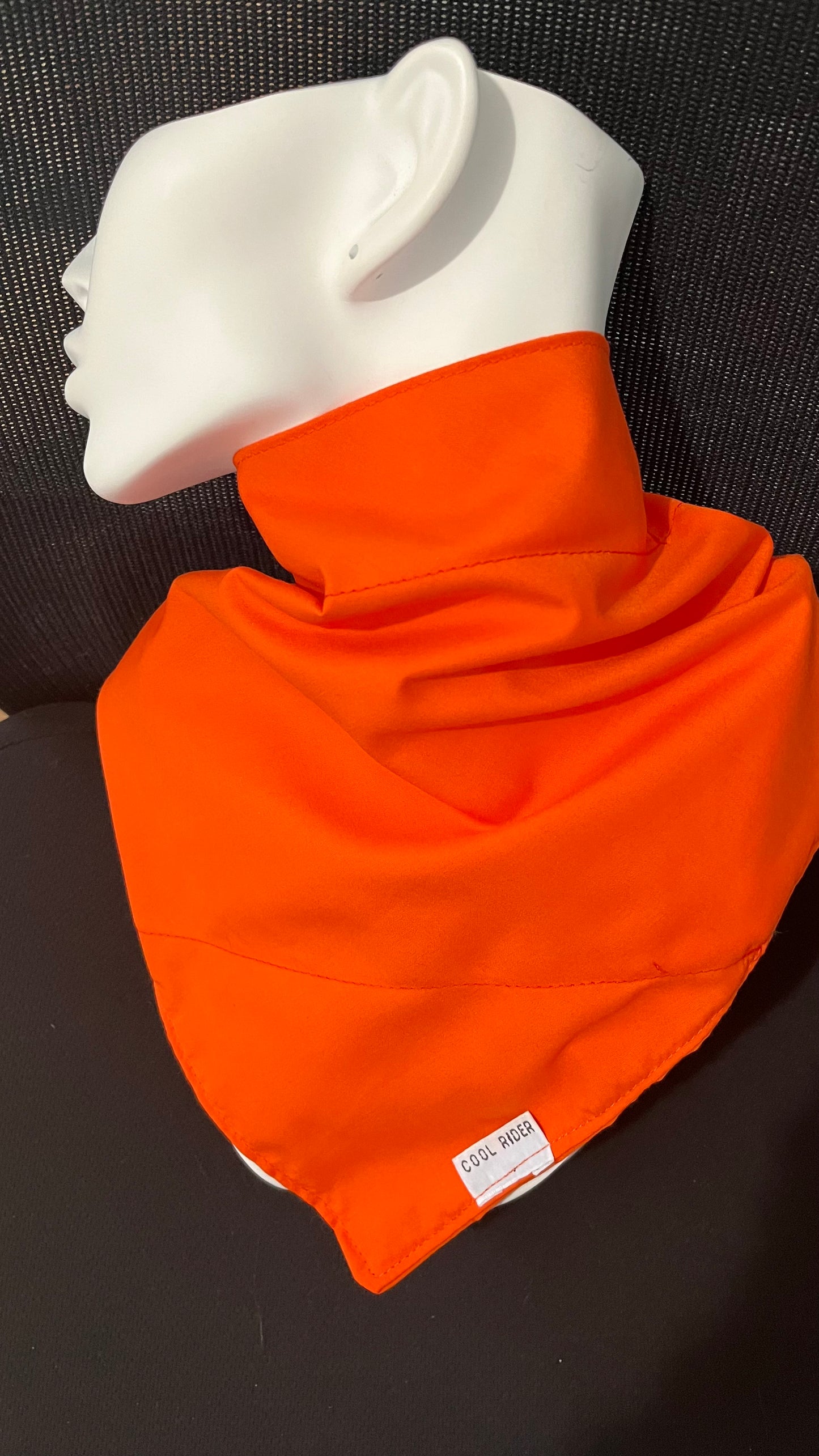 Bright Orange Cooling Bandana