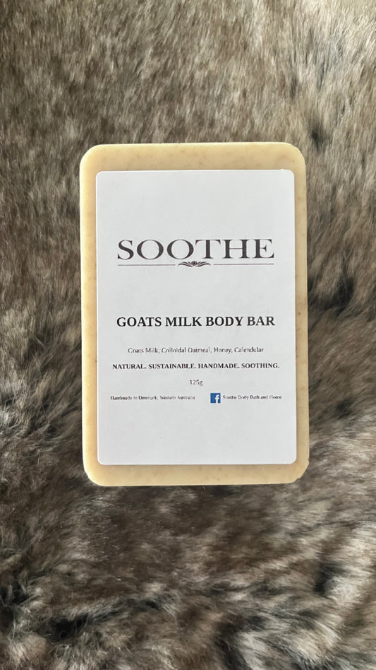 Goatsmilk, Oatmeal & Honey Body Bar